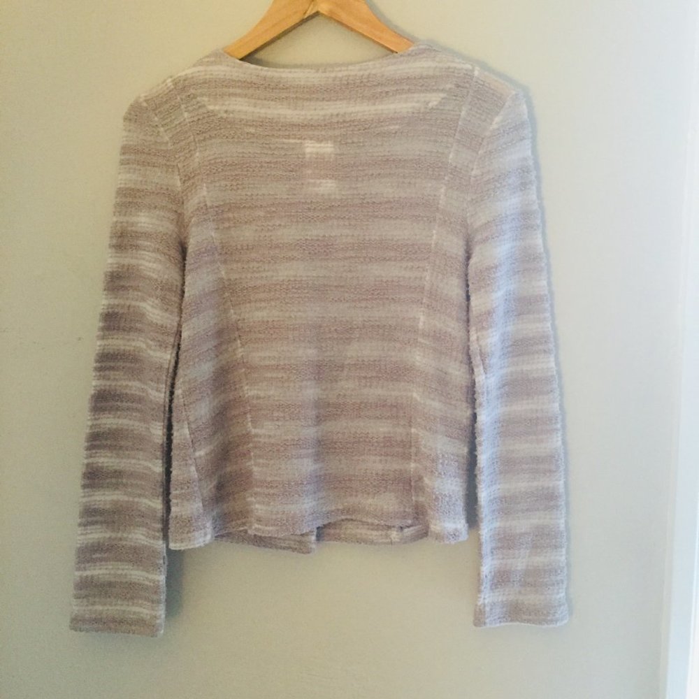 Anthroplogie Dolan Left Coast Kinney Striped Moto Jacket Xs View 5